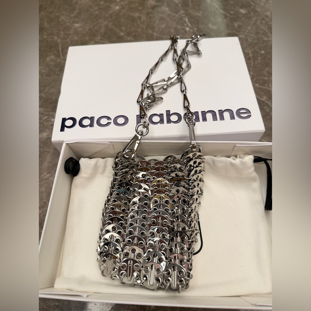 Paco Rabanne 1969 Mini Chainmail Shoulder Bag - Picture 2 of 16